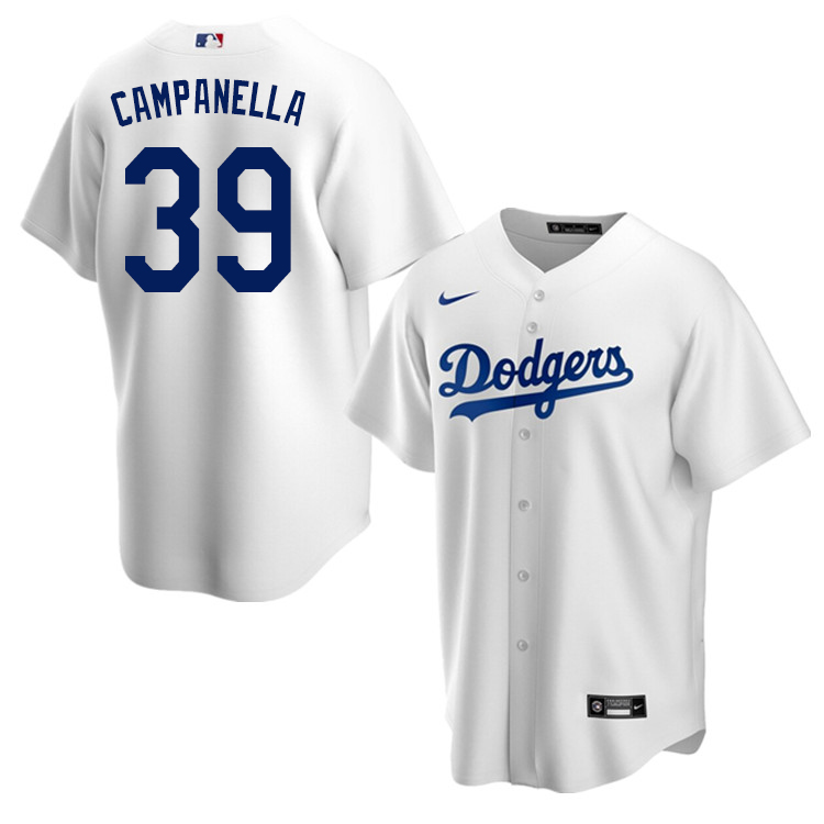 Nike Men #39 Roy Campanella Los Angeles Dodgers Baseball Jerseys Sale-White